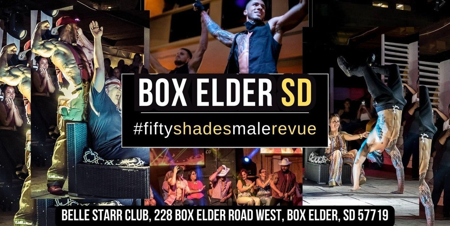 Box Elder, SD | Sun, June 9, 6:00 PM | Shades of Men Ladies Night Out - Shades of Men Live