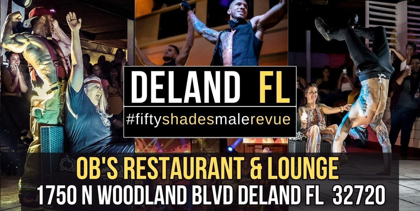 Deland FL | Thu, July 11, 8:00pm | Shades of Men Ladies Night Out - Shades of Men Live