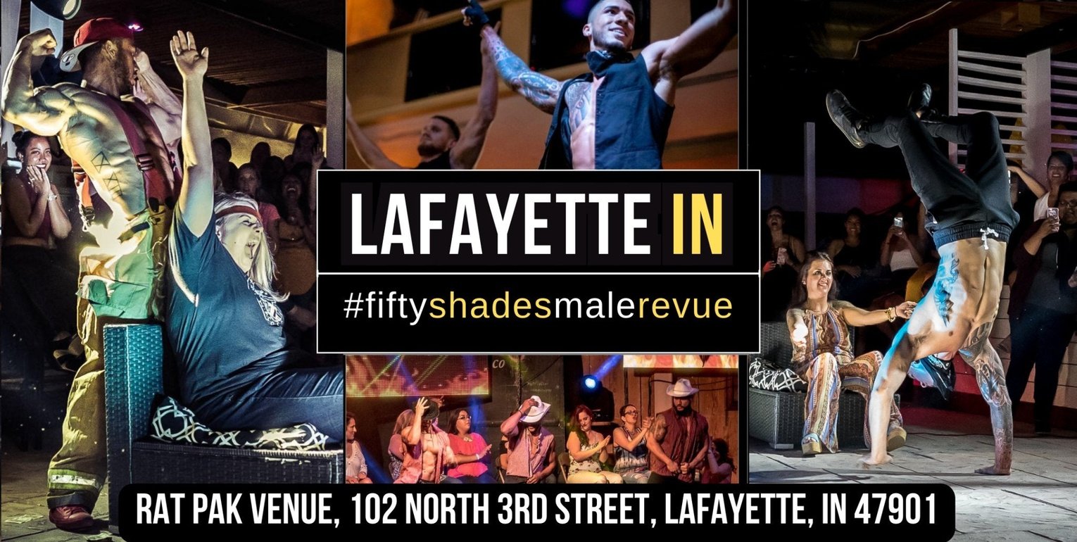 Lafayette, IN | Fri, May 31, 8:00 PM | Shades of Men Ladies Night Out - Shades of Men Live