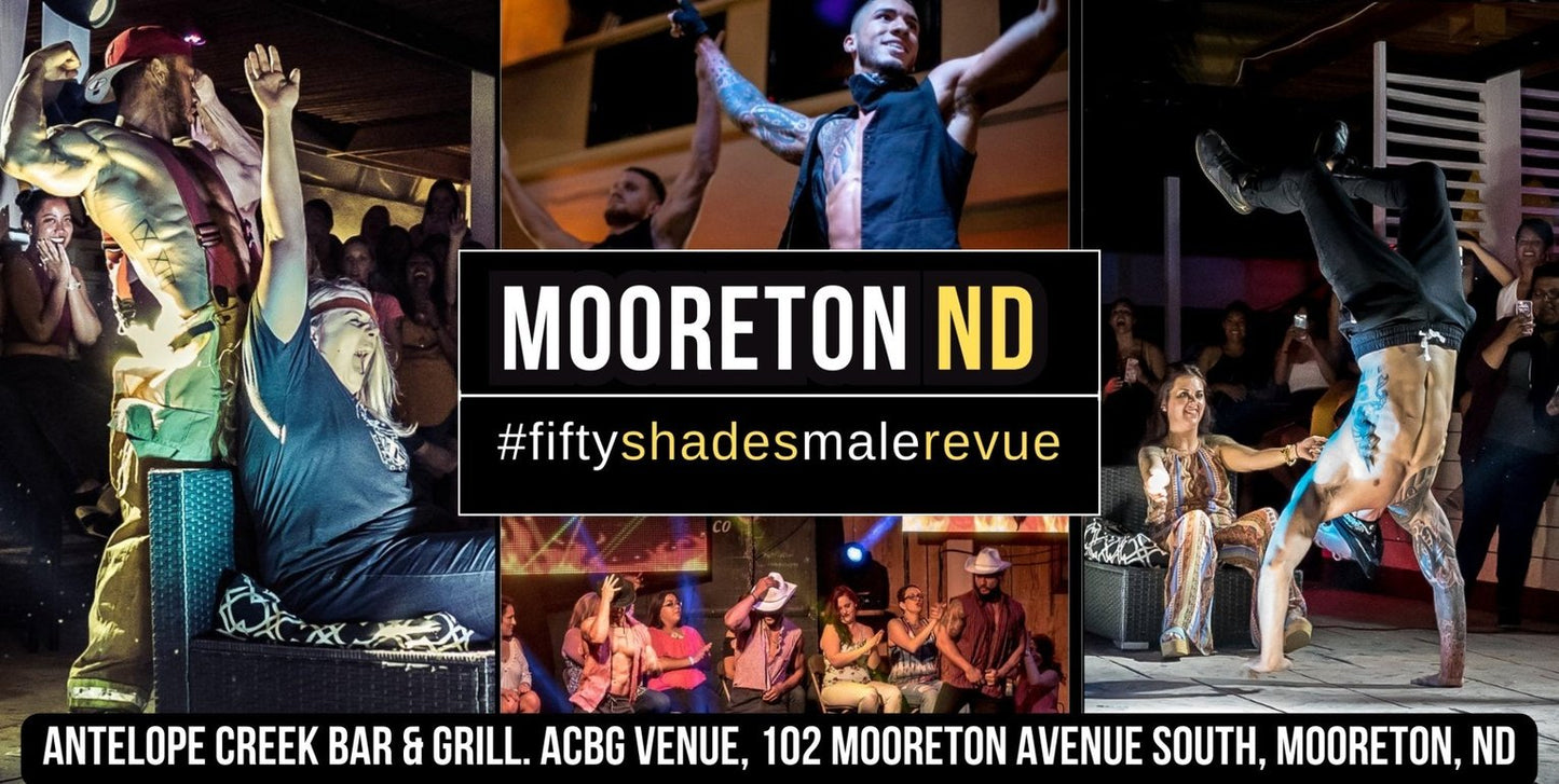 Mooreton ND | Fri, June 7, 8:00 PM | Shades of Men Ladies Night Out - Shades of Men Live