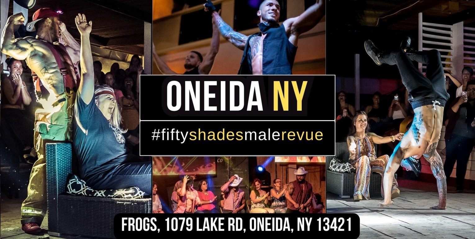 Oneida NY | Fri, May 17, 9:00 PM | Shades of Men Ladies Night Out - Shades of Men Live