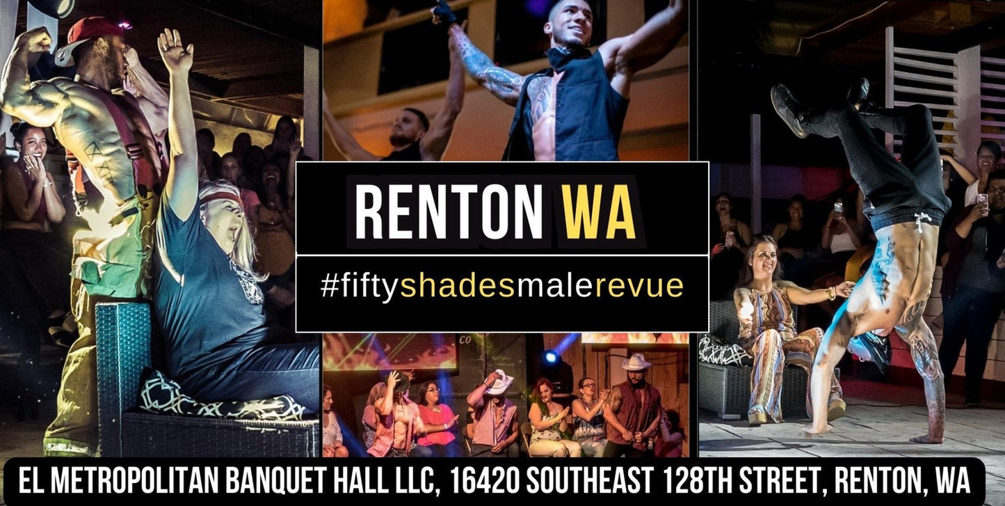 Renton WA | Thu, June 27, 8:00 PM | Shades of Men Ladies Night Out - Shades of Men Live