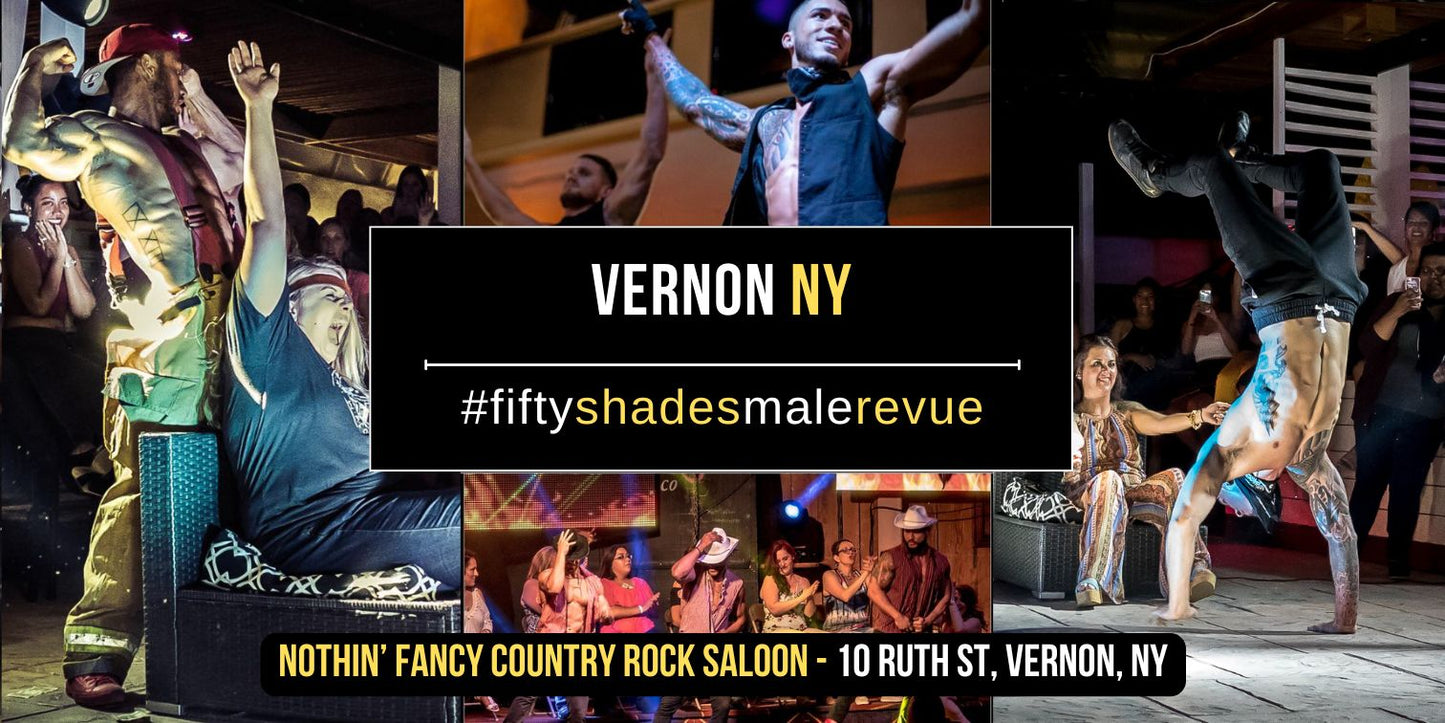 Vernon, NY | Fri, June 13th, 8pm | Doors 7pm | Age 21+ | Shades of Men Ladies Night